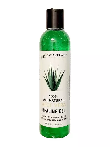 100% All Natural Aloe Vera Healing Gel 8 oz