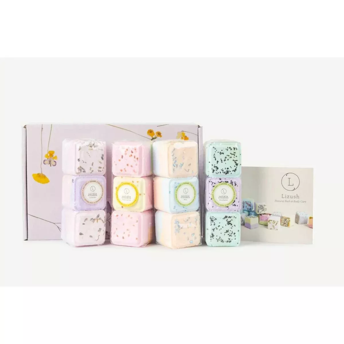 12-Piece Shower Steamers Gift Set – Natural Aromatherapy