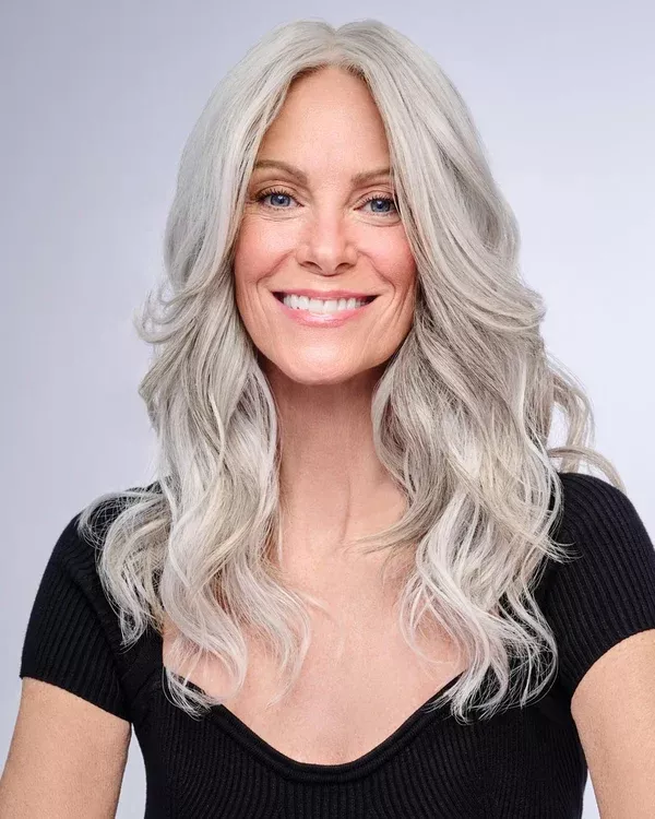 16 inch Au Naturel Waves Topper | Monofilament Part Synthetic Hair by Hairdo