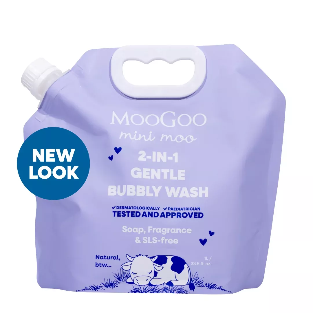 2-in-1 Bubbly Wash – 1L Pouch