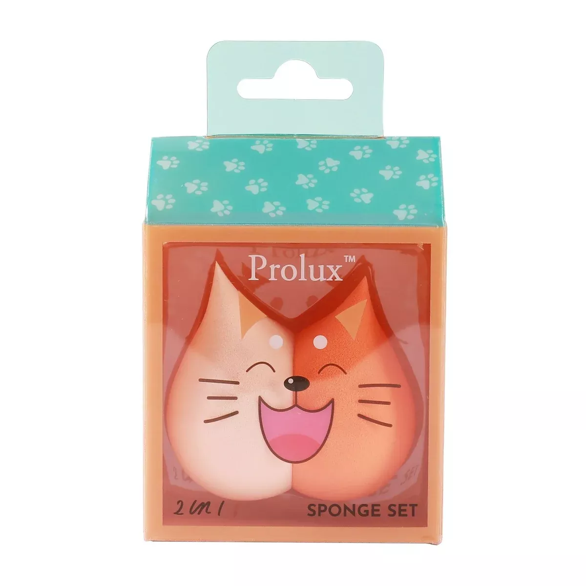 2 in 1 Cat Sponge Set