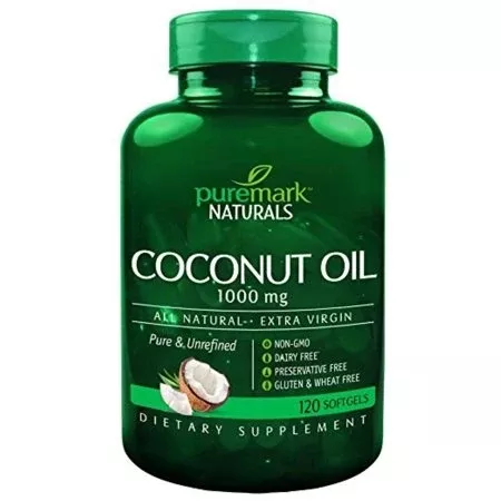 21st Century Extra Virgin Coconut Oil 120 Softgels