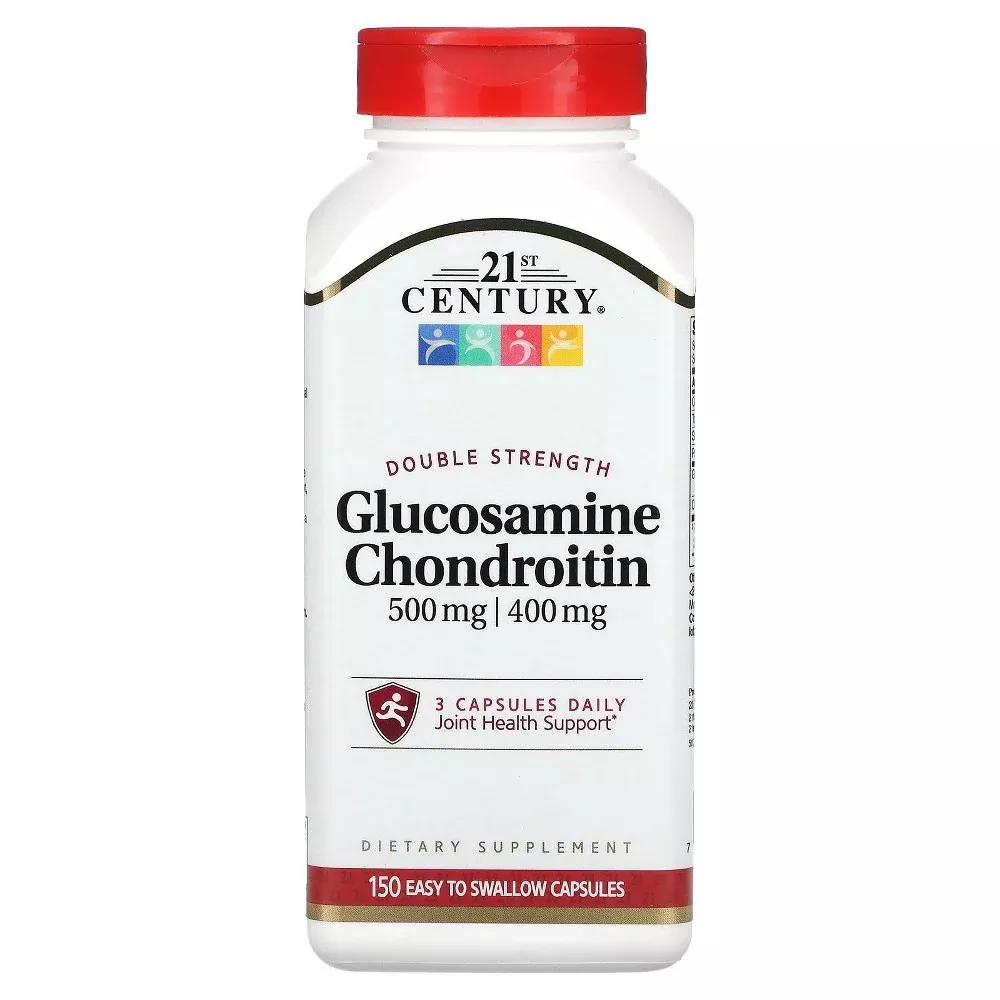 21st Century Glucosamine 500 Mg Chondroitin 400 Capsules Double Strength