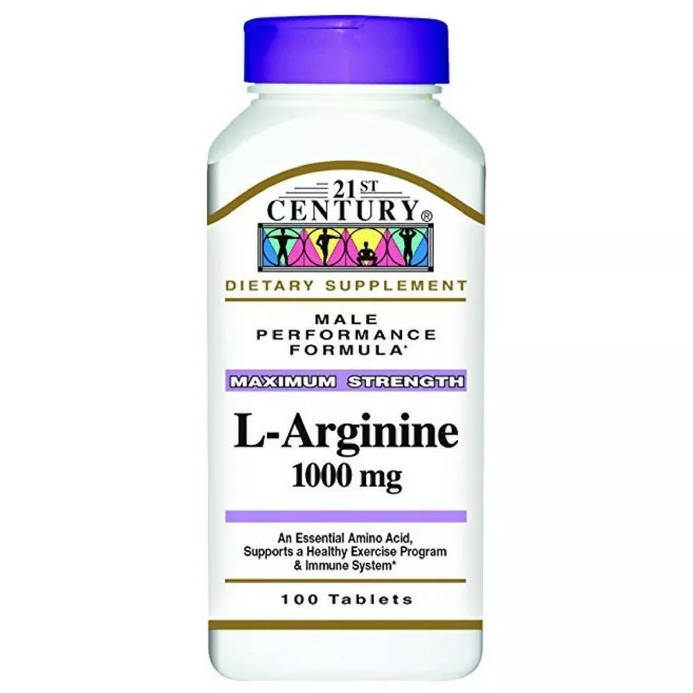 21st Century L-Arginine 1000 Mg Maximum Strength Tablets
