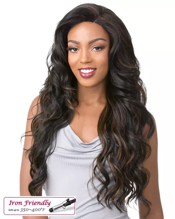 360 Lace Stana | Human Hair Blend Wig by It’s a Wig