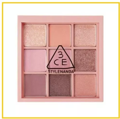 3CE 9-Color Eyeshadow Palette (MULTI EYE PALETTE #BEACH MUSE) 8.2G