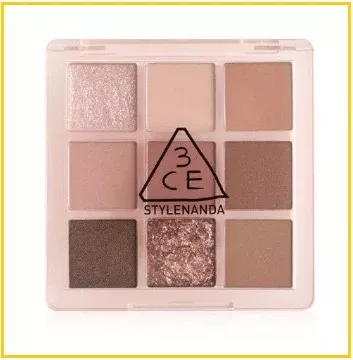 3CE 9-Color Eyeshadow Palette (MULTI EYE PALETTE #SOME DEF) 8.2G