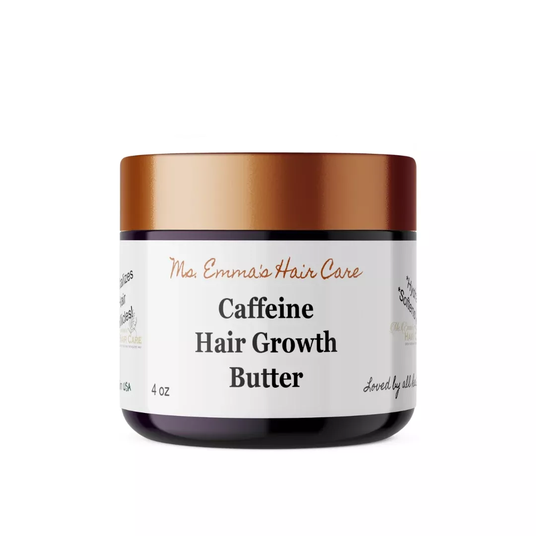 4 oz CAFFEINE HAIR GROWTH BUTTER