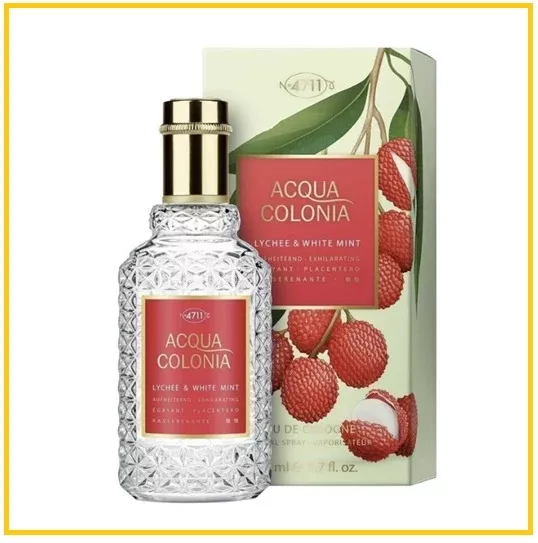 4711 ACQUA COLONIA Lychee & White Mint EDC 50ml