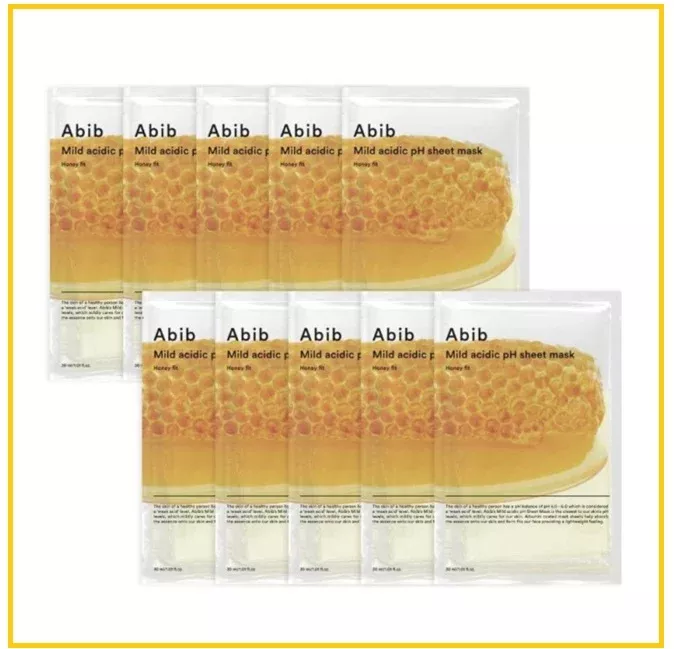 ABIB Mild Acidic pH Sheet Mask Honey Fit 30ml x10