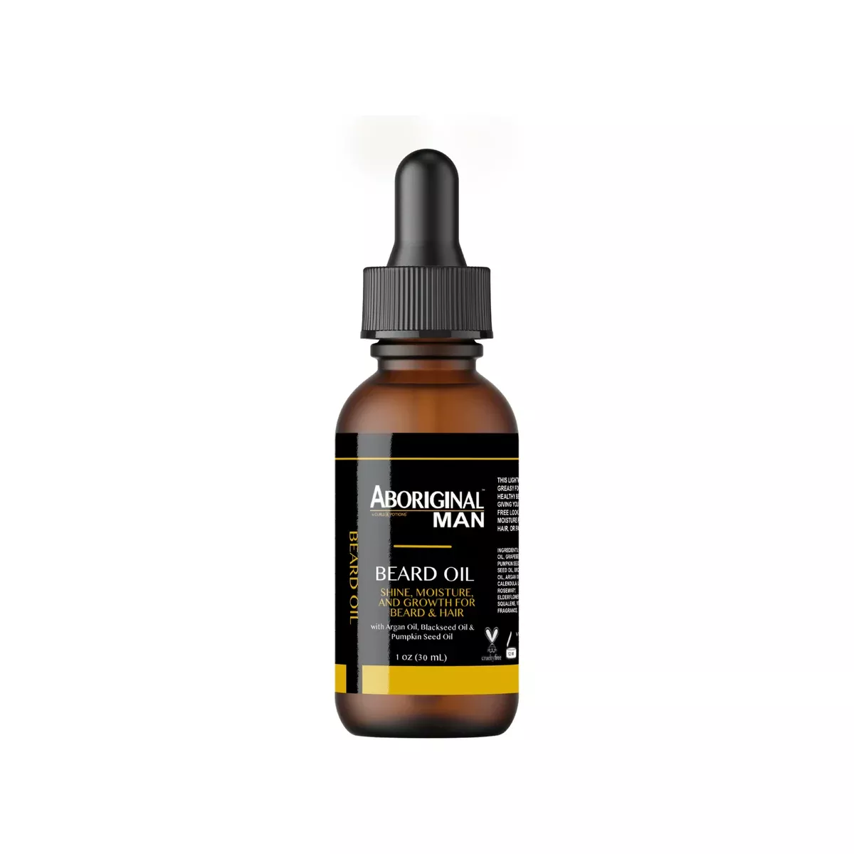 Aboriginal Man Beard Oil