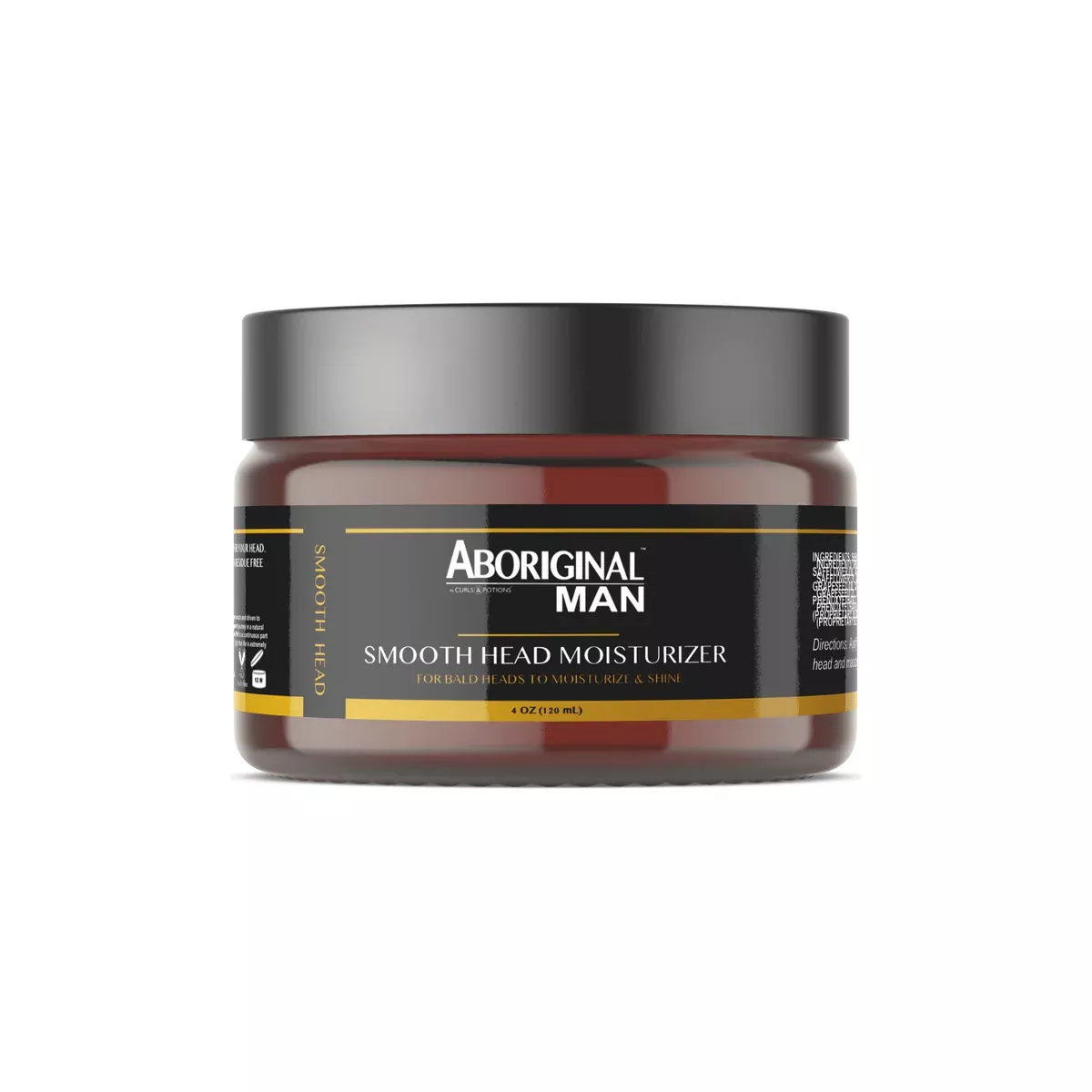 Aboriginal Man Smooth Head Moisturizer