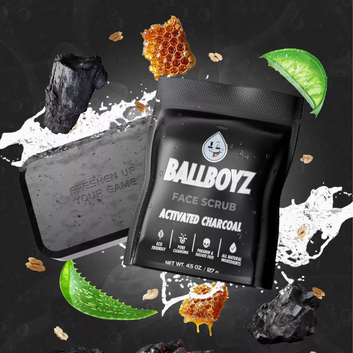 Activated Charcoal Face Scrub (Severe Acne)