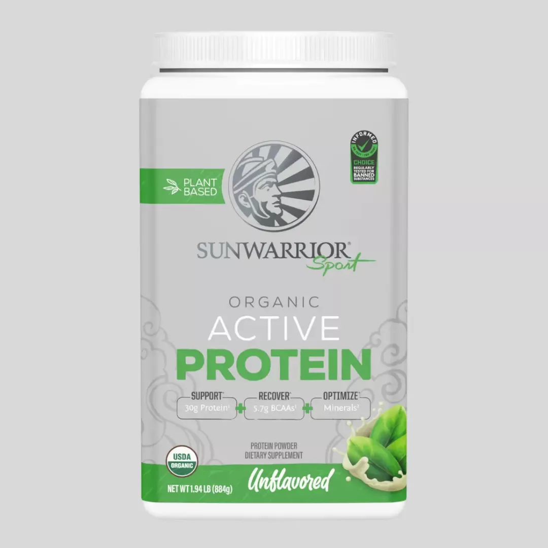 Active Unflavored Protein Powder – Plant-Based, Gluten-Free Daily Protein