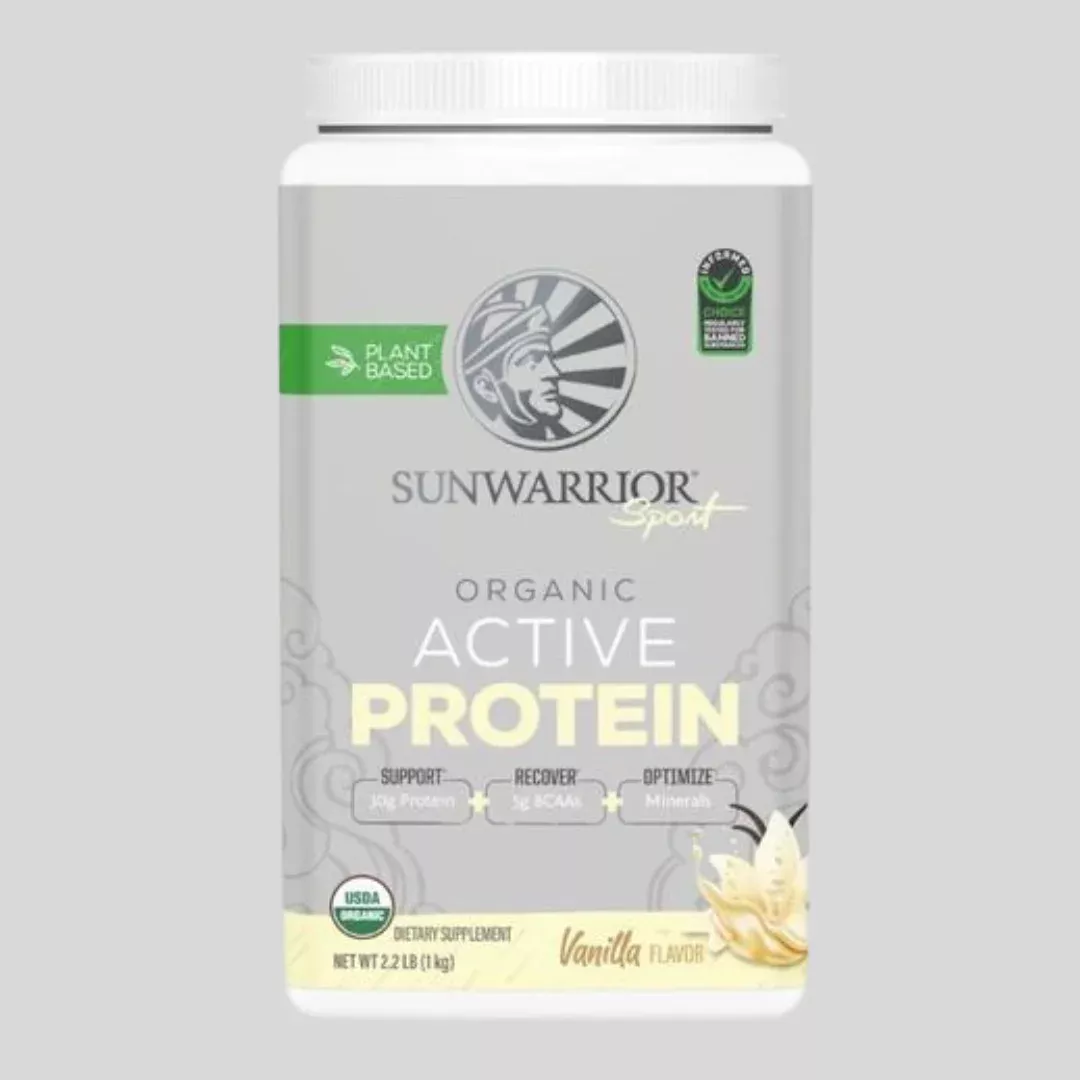 Active Vanilla Protein Powder – Plant-Based, Gluten-Free Daily Protein