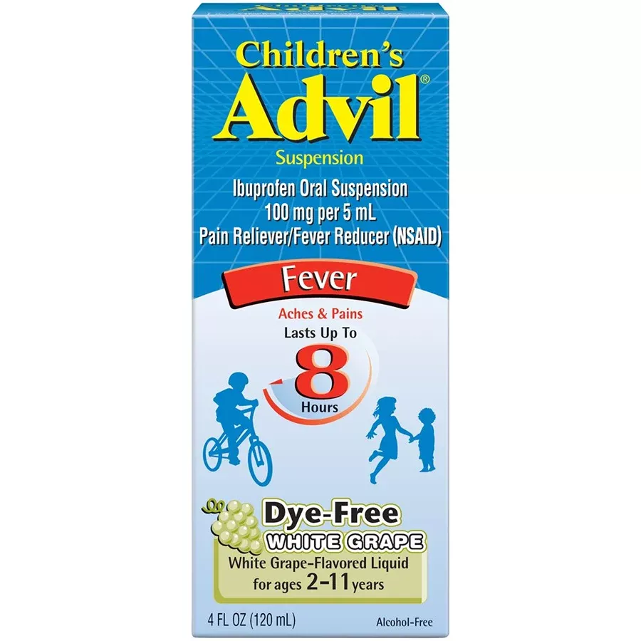 Advil Children’s 100 mg/5 mL Grape Oral Suspension, 120 mL