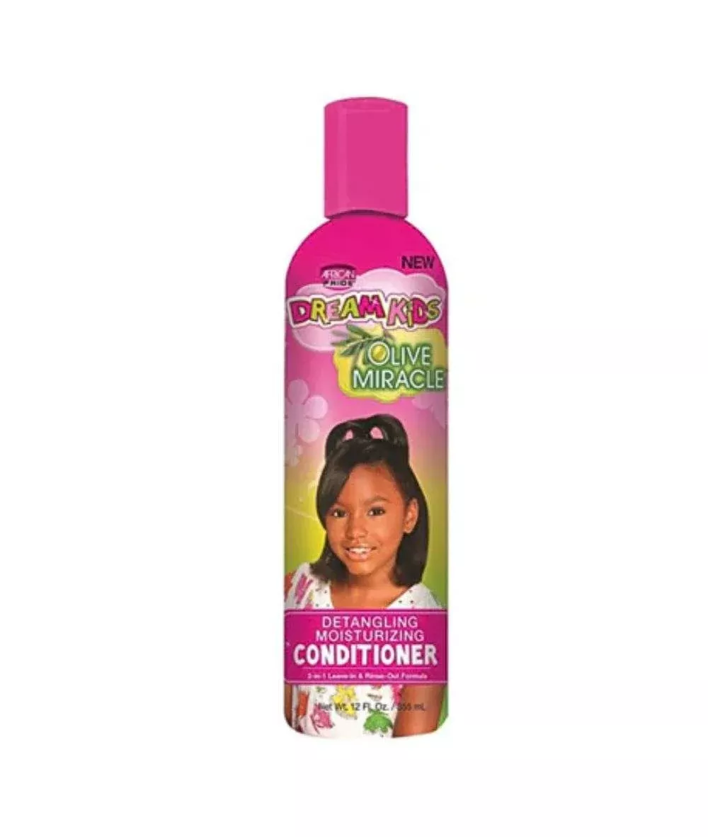 African Pride Dream Kids Olive Miracle Detangling Moisturizing Conditioner 12oz