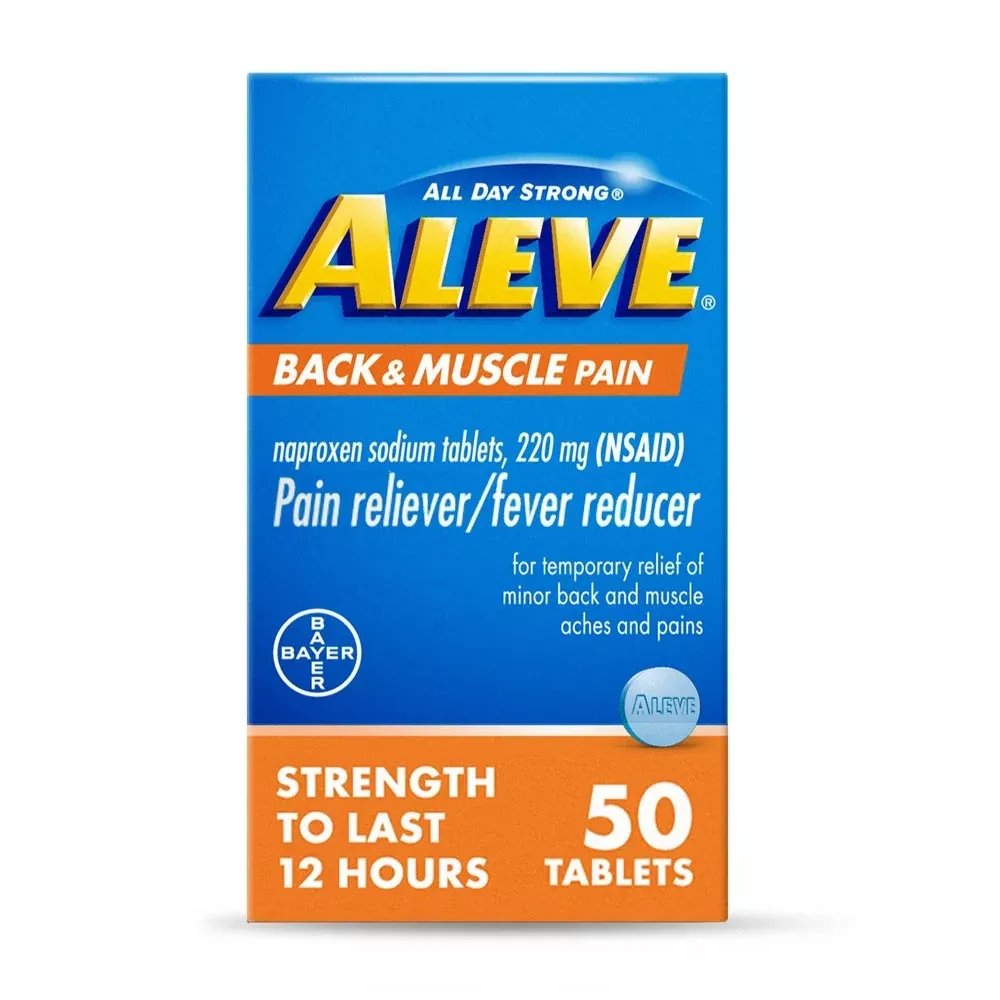 Aleve 220 mg 12-Hour Tablet, 50 EA