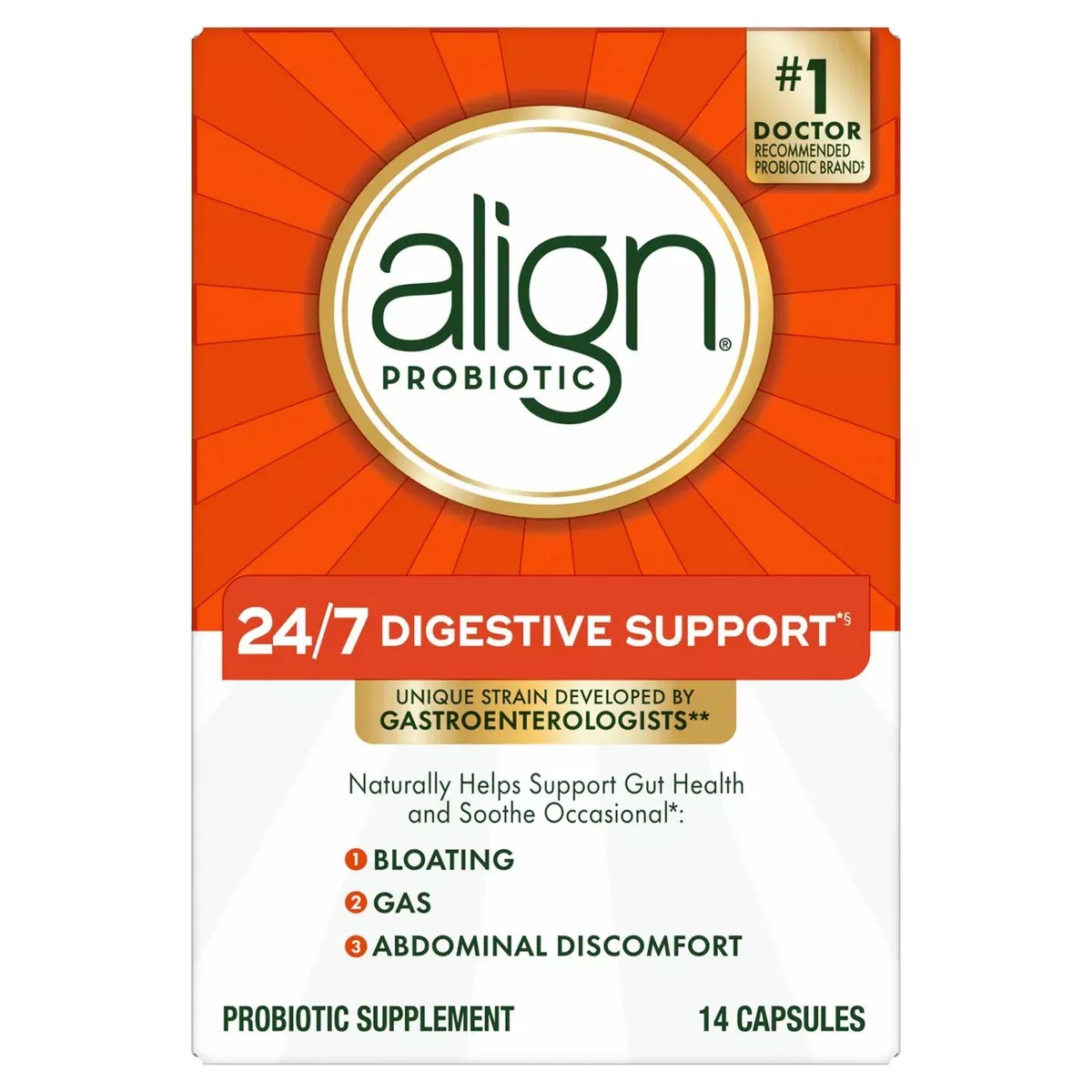Align Probiotic 4 mg Gluten-Free Capsule, 14 EA