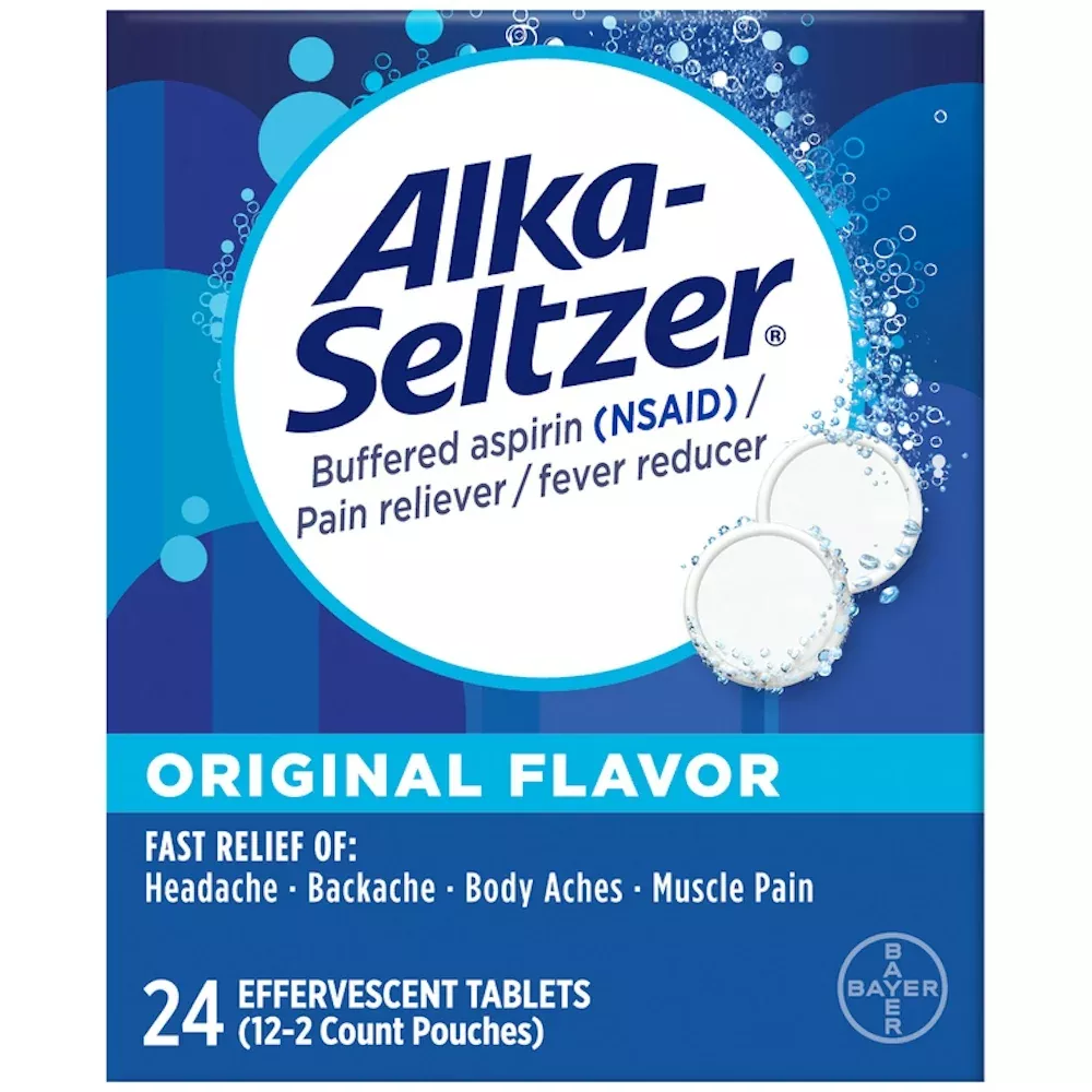Alka-Seltzer Heartburn Relief, Original Effervescent Tablets (24 Count)