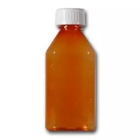 Amber Plastic Prescription Bottles, 6 oz (177ml) – 100 ct. Case