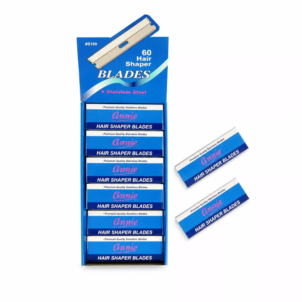 Annie Hair Shaper Blades 5PCS #5100