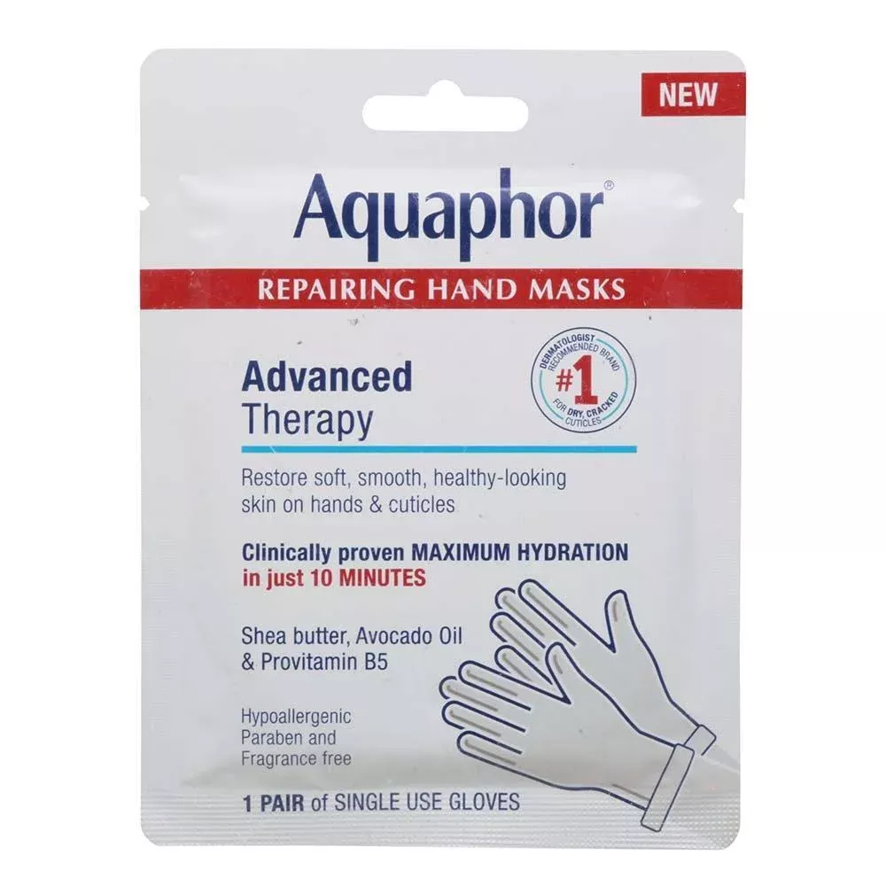 Aquaphor Repairing Hand Mask, 1 Pair