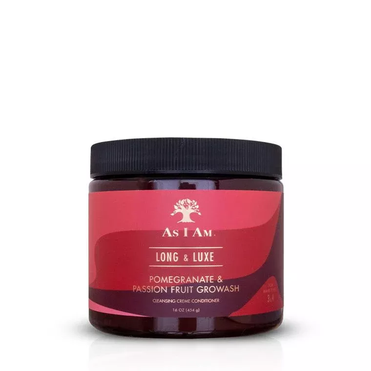 AS I AM – Long and Luxe Pomegranate and Passion Fruit Growash