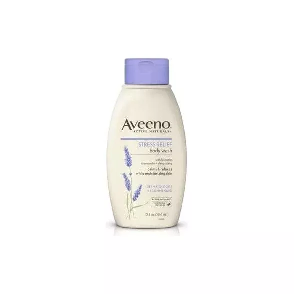Aveeno Stress Relief Lavender Body Wash – 12 oz