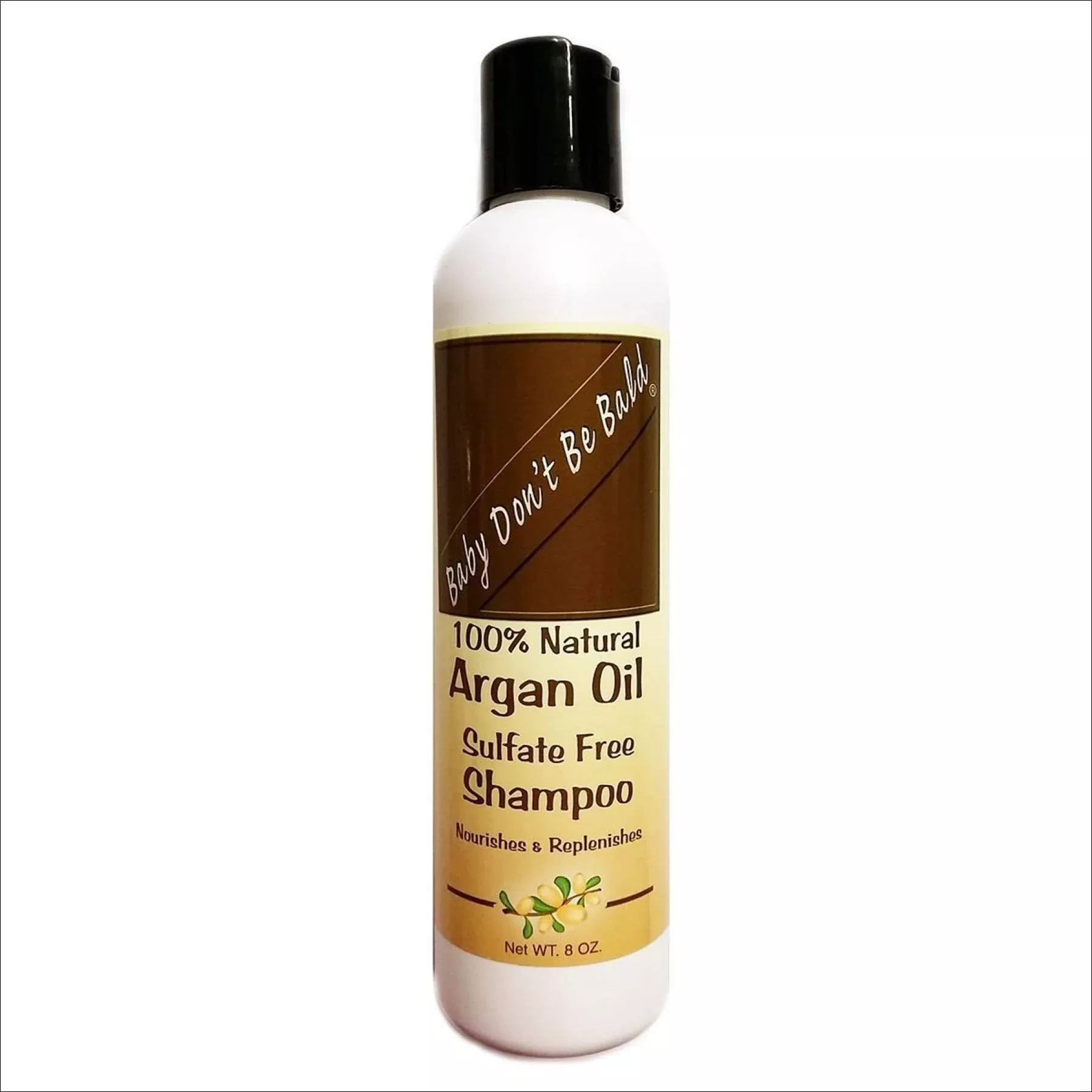 Baby Don’t Be Bald – 100% Natural Argan Oil Sulfate Free Shampoo
