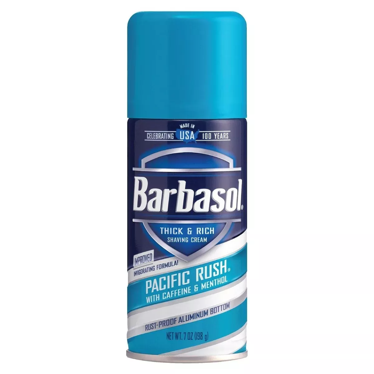 Barbasol Shave Cream, Pacific Rush, 7 Oz