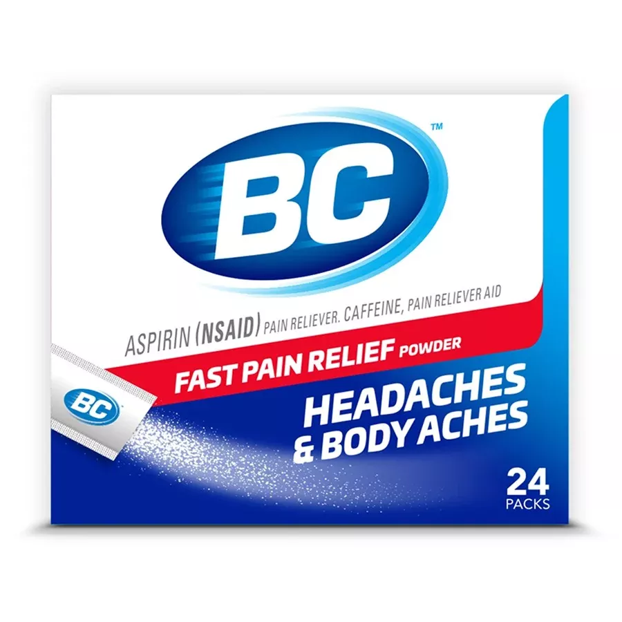 BC Powder Max Strength Stick Packs – Fast Pain Relief Powder, 24 ct