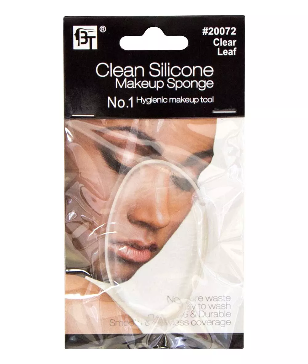 Beauty Town Clean Silicone Makeup Sponge #20072 [Leaf]