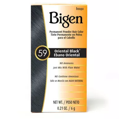Bigen Permanent Powder Hair Color Plastic Bottle 0.21oz / 6g
