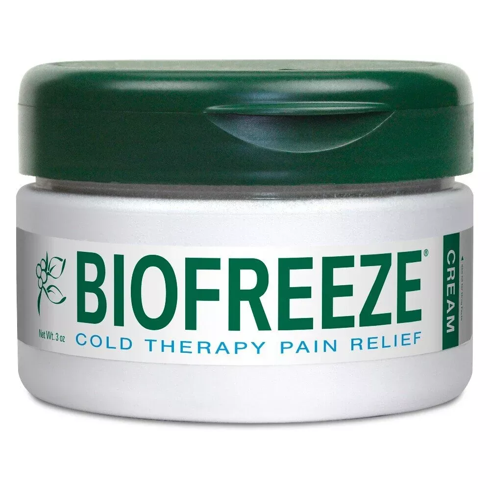 Biofreeze Menthol Pain Relief Cream – 3 oz Box