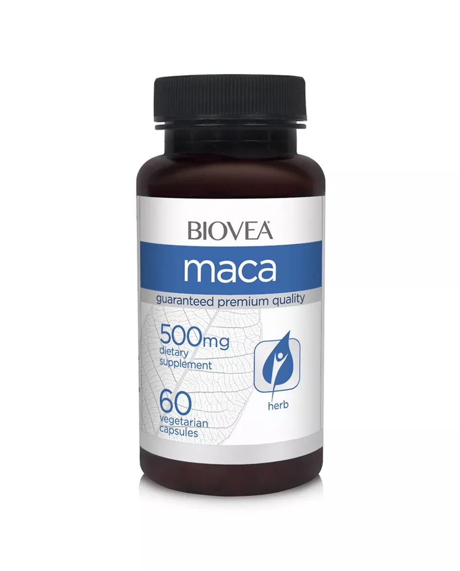 Biovea Maca organic 500mg 60 vegetarian capsules