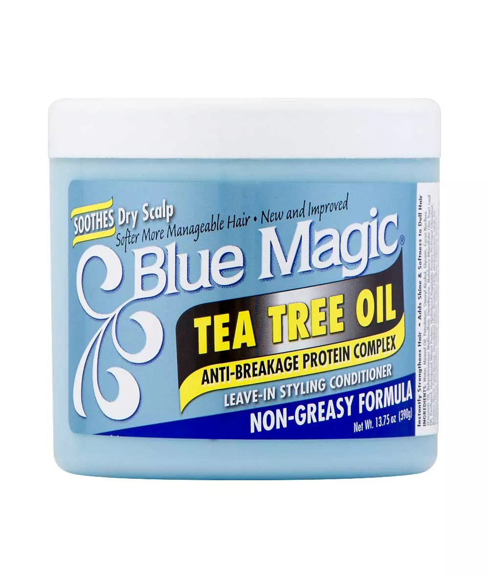 Blue Magic Anti-Breakage Tea Tree Oil 12oz
