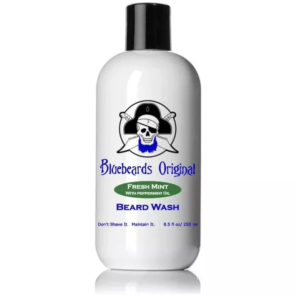 Bluebeards Original Beard Wash for Men, Fresh Mint, 8.5 Oz