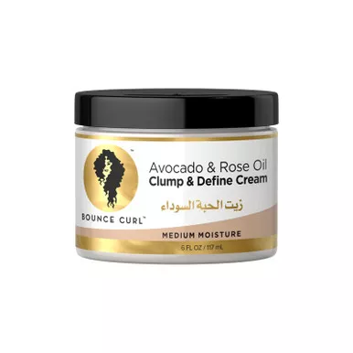 Bounce Curl Avocado & Rose Oil Clump and Define Cream