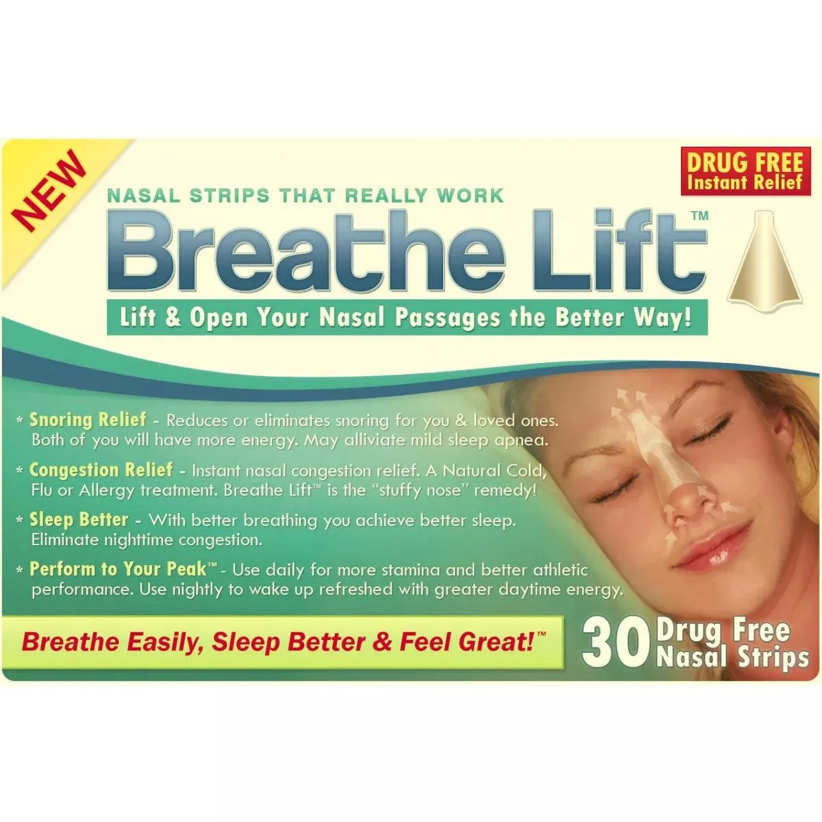 Breathe Right Extra Tan Nasal Strips 26 Ct Box
