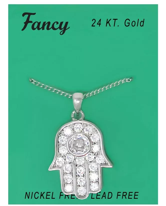 C&L – FANCY EVIL EYE CHARM NECKLACE (PNS6)
