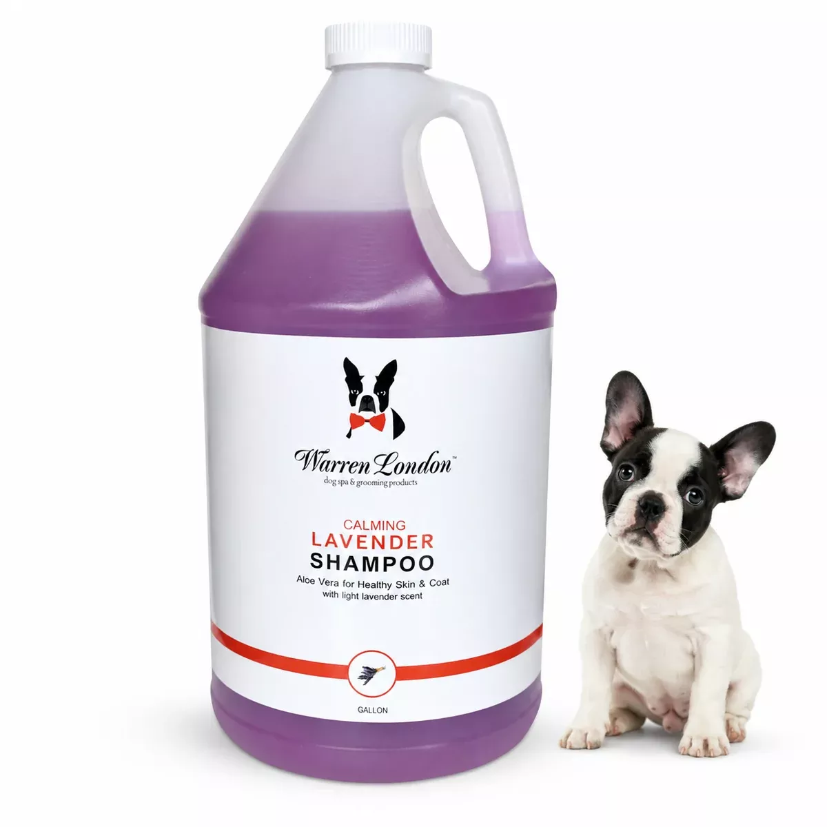 Calming Lavender Dog Shampoo w/Aloe Vera & Essential Oils – Professional Size
