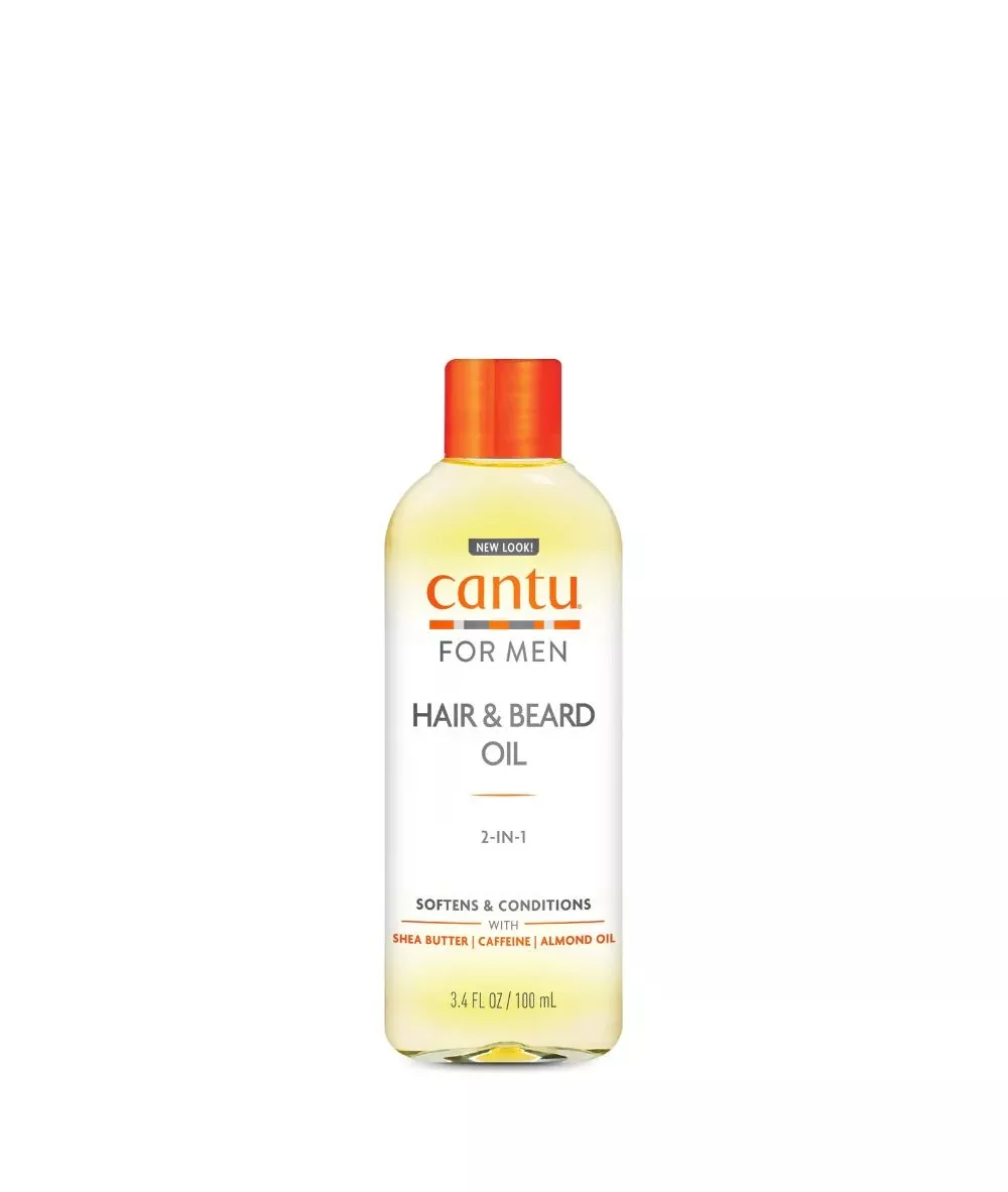 Cantu For Men Hair & Beard Oil 2-in-1 3.4oz