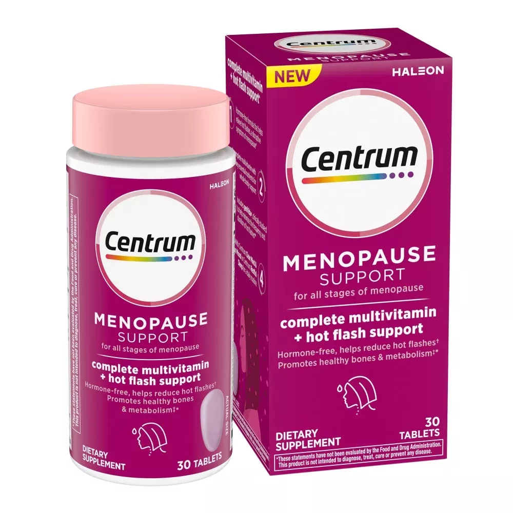 Centrum Menopause Support Complete Multivitamin Tablets (30 Count)