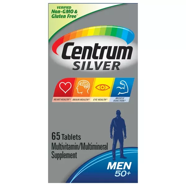Centrum Multivitamin, Men 50+, Silver, Tablets