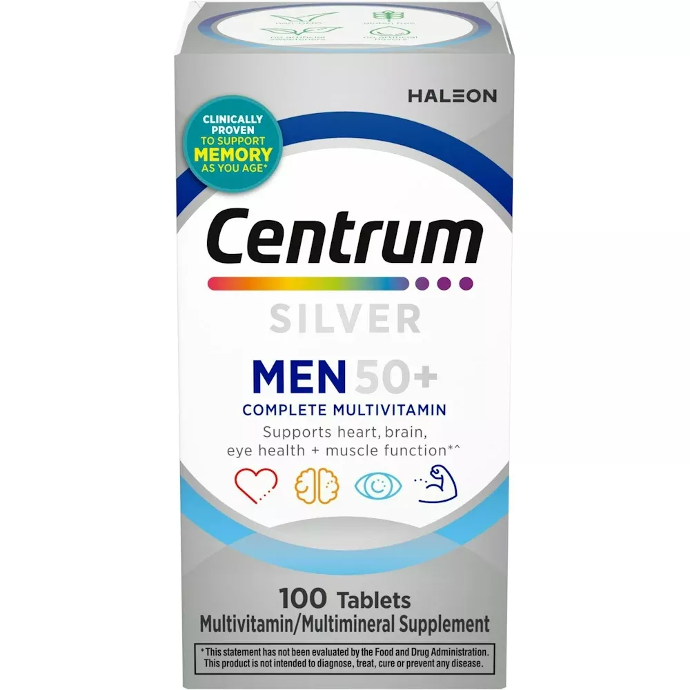 Centrum Silver Men 50+ Tablet, 100 EA