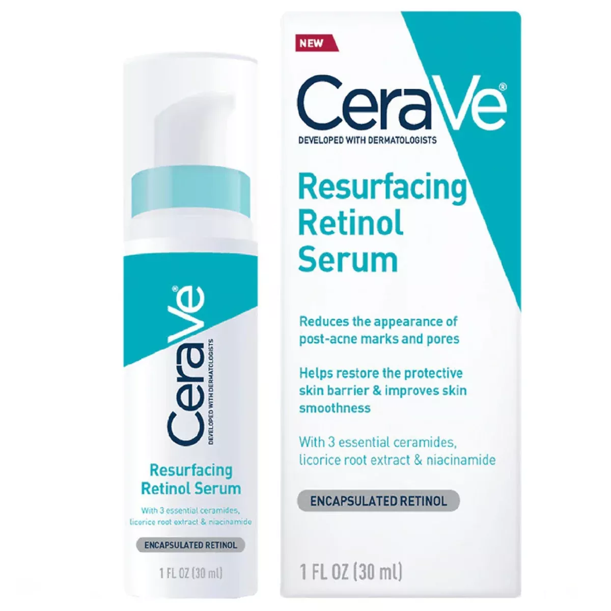 CeraVe Resurfacing Retinol Serum – 1 Fl Oz