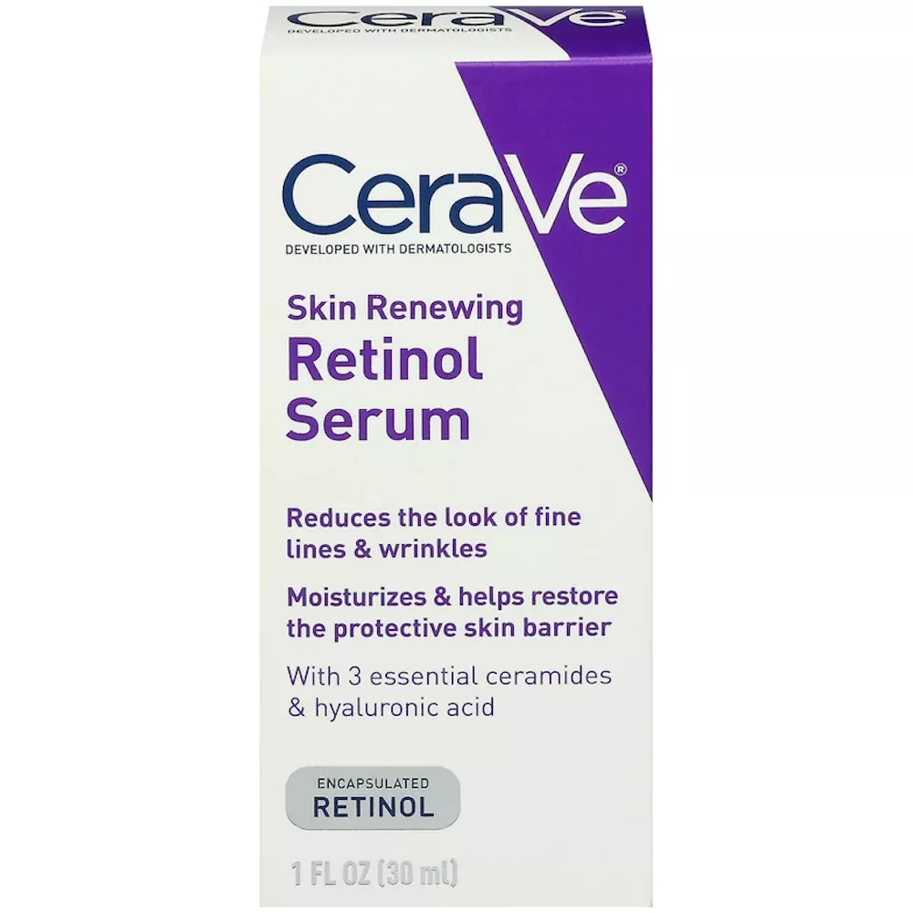 CeraVe Skin Renewing Retinol Face Cream Serum 1 Oz