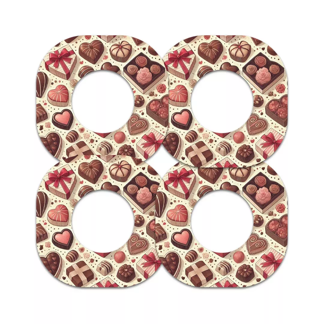 Chocolate Love Dexcom G7 and Stelo Patch Tape – Pump Peelz