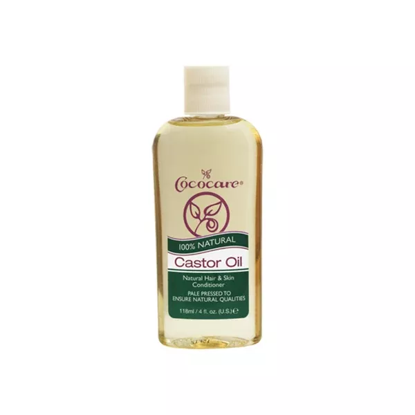 Cococare 100% Natural Castor Oil, 4 Fl Oz (118 Ml)